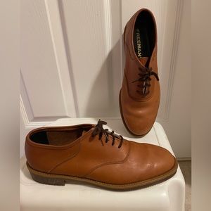 Freeman leather oxfords